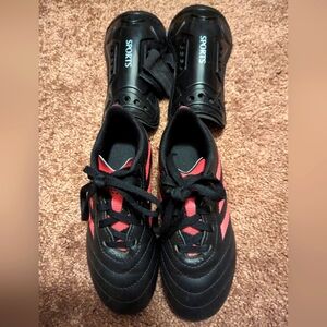 Adidas Goletto VIII Soccer Cleats Youth Size 13k Pink Black